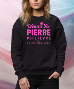 Women For Pierre Poilievre For Prime Minister Hoodie TShirts