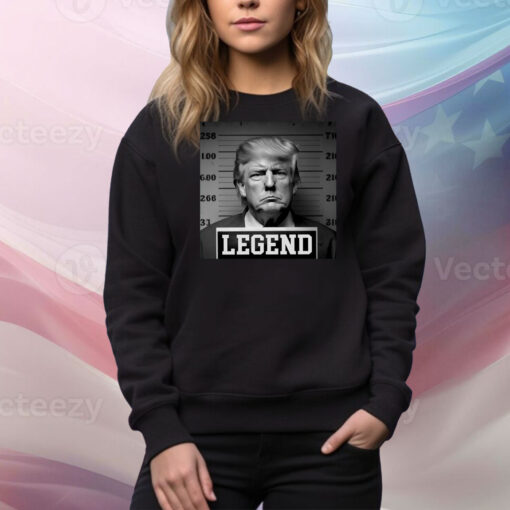 Zeek Arkham Trump Mugshot Legend Hoodie Shirts