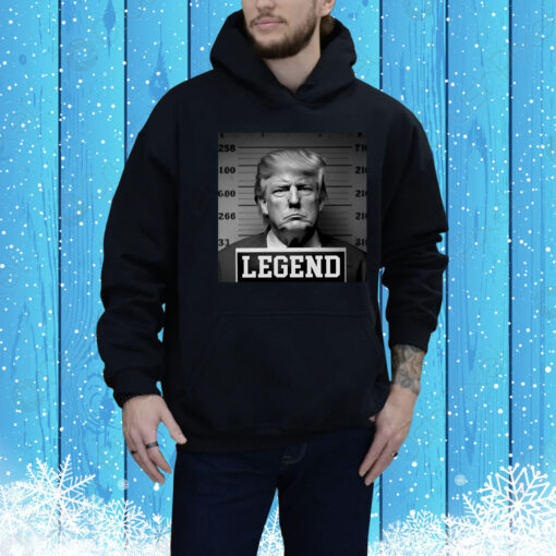 Zeek Arkham Trump Mugshot Legend Hoodie Shirt