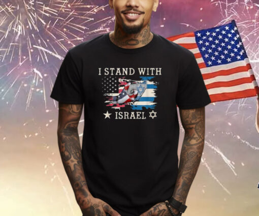 Jewish Star, I Stand With Israel Shirt