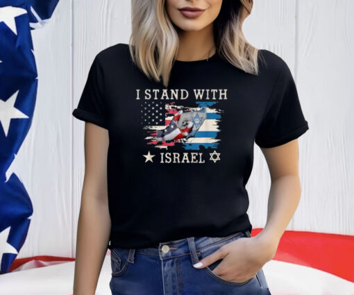 Jewish Star, I Stand With Israel Shirt