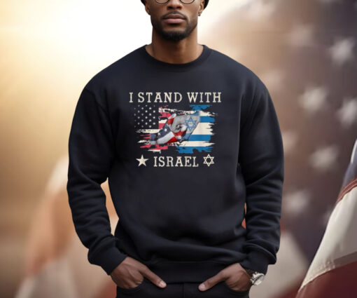 Jewish Star, I Stand With Israel Shirt