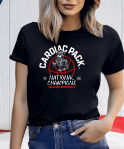 Terry Gannon Cardiac Pack National Champions 1983 T Shirt
