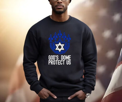 God's Dome, Iron Ward, Iron Dome I Stand With Israel Defense Premium Shirt