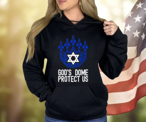 God's Dome, Iron Ward, Iron Dome I Stand With Israel Defense Premium Shirt