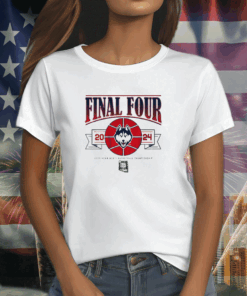 Uconn Men’s Basketball 2024 Final Four T-Shirt
