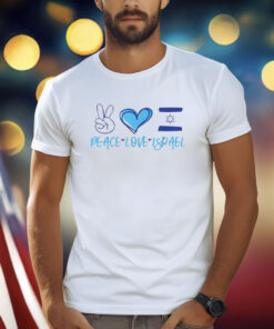 Support Israel Peace Love Israel I Stand With Israel Vintage Shirt