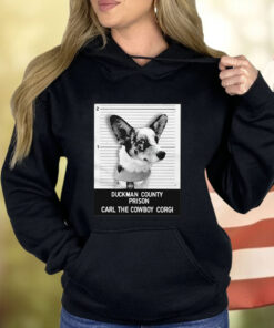 Duckman County Prison Carl The Cowboy Corgi Shirt