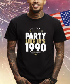 Primed To Party Like It’s 1990 Shirt For Colorado College Fans