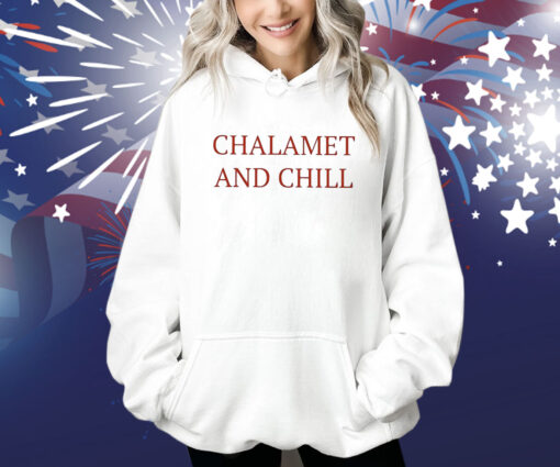 Elizabeth Olsen Chalamet And Chill Shirt