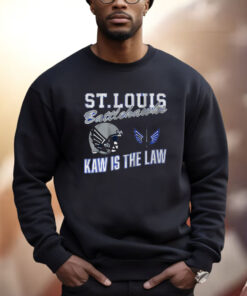 St. Louis Battlehawks Retro Kaw Is The Law Shirt