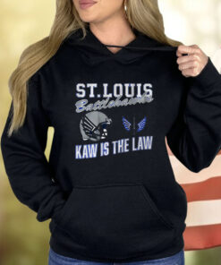 St. Louis Battlehawks Retro Kaw Is The Law Shirt