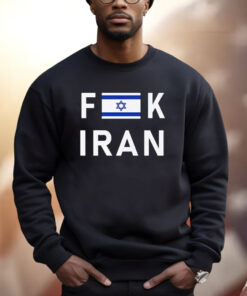 Fuck Iran Shirt Support Israel Flag Tee Pro Israel Shirt