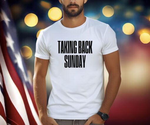 Taking Back Sunday Text Shirt