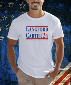 Langford Carter’24 For American League Rookie Of The Year Tee Shirt