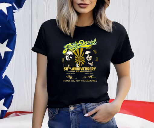 Steely Dan 50th Anniversary 1972-2024 Thank You For The Memories T-Shirt