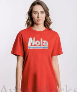 Aaron Nola Philly Text Shirts Women