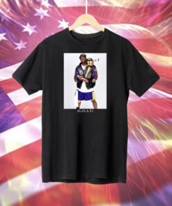 Allen Iverson Wearing Kobe Bryant Goat 5 Times Championship T-Shirt