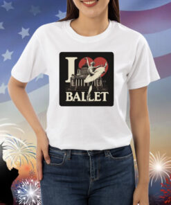 Artelize I Love Ballet Shirt