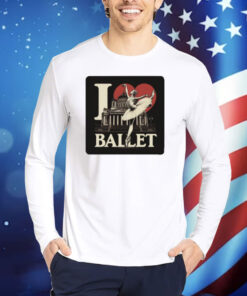 Artelize I Love Ballet Shirt