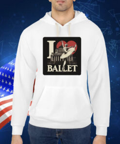 Artelize I Love Ballet Shirt