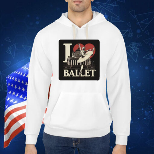 Artelize I Love Ballet Shirt