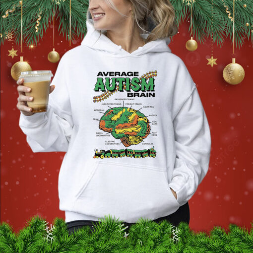 Average Autism Brain Hoodie