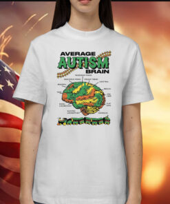 Average Autism Brain Shirts