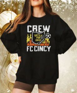 Battle For Ohio Crew and FC Cincy Sweatshirt