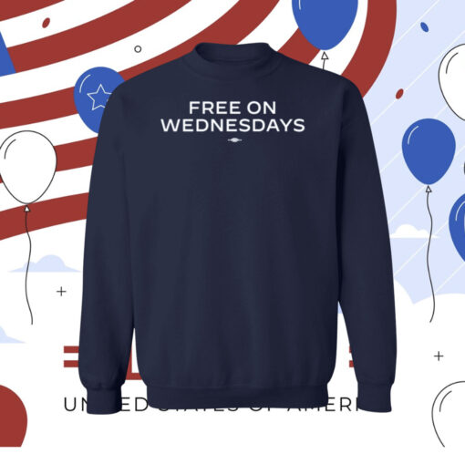 Biden Free On Wednesdays Sweatshirt