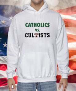 Catholics Vs Cultists Hoodie