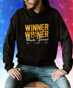 David Pastrnak Winner Pasta Dinner Hoodie