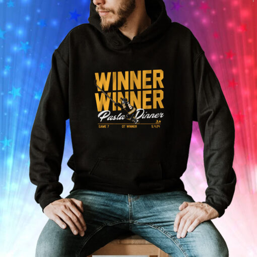 David Pastrnak Winner Pasta Dinner Hoodie