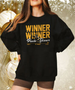 David Pastrnak Winner Pasta Dinner Sweatshirt