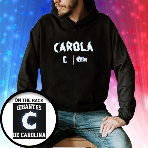 Gigantes de Carolina Black Night Hoodie Shirt