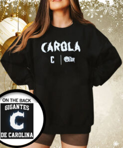 Gigantes de Carolina Black Night Sweatshirt