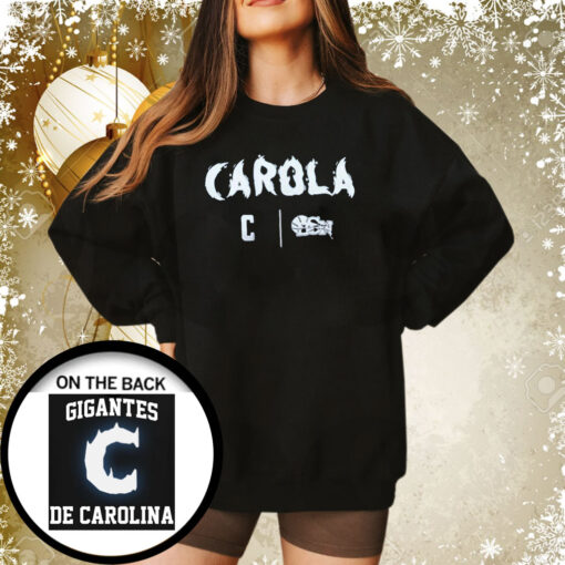 Gigantes de Carolina Black Night Sweatshirt