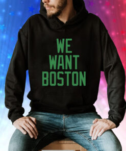 Jayson Tatum We Want Boston Hoodie
