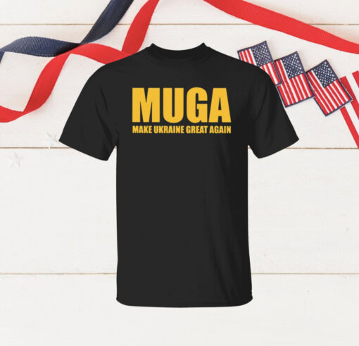 MUGA Make Ukraine Great Again Logo Hoodie Shirt