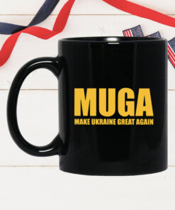 MUGA Make Ukraine Great Again Logo Hoodie CAp