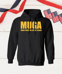 MUGA Make Ukraine Great Again Logo Hoodie Hoodie