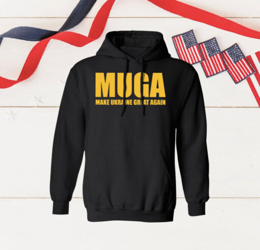 MUGA Make Ukraine Great Again Logo Hoodie Hoodie