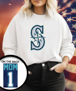 Mother’s Day Mariners Mom Number 1 Sweatshirt