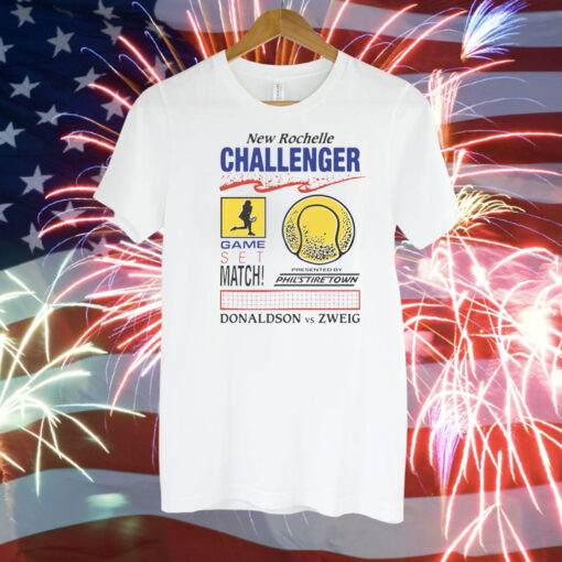 New Rochelle Challenger Game Set Match Tee Shirt