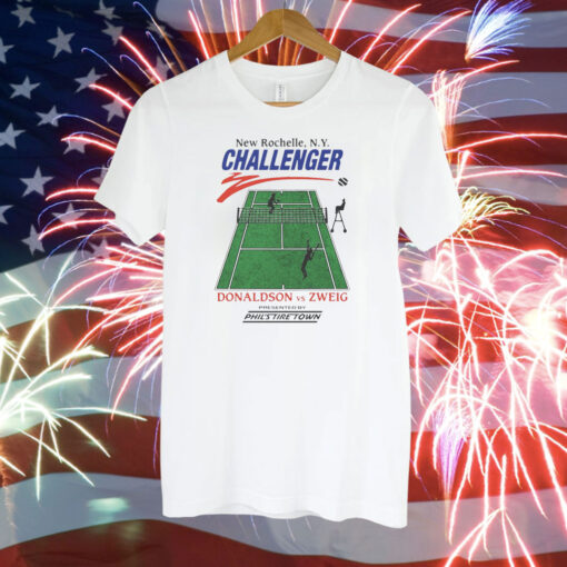 New Rochelle, N.Y. Challenger. Donaldson vs. Zweig. Shirt