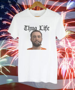 Scottie Scheffler Mug Shot Thug Life TShirt