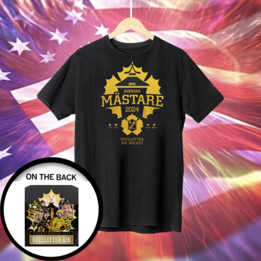 Skelleftea AIK Svenska Mastare 2024 T-Shirt