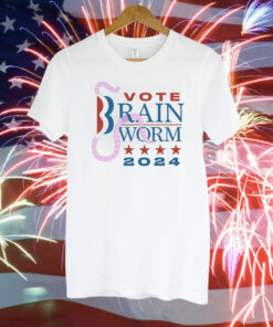 Vote Brain Worm 2024 T-Shirts