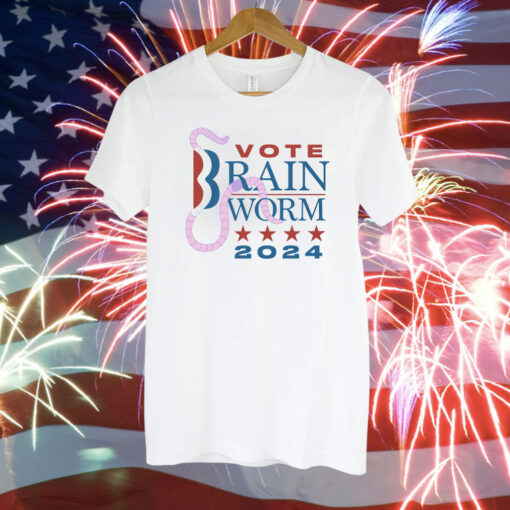 Vote Brain Worm 2024 T-Shirts