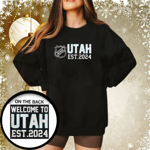 Welcome To Utah Est 2024 Sweatshirt